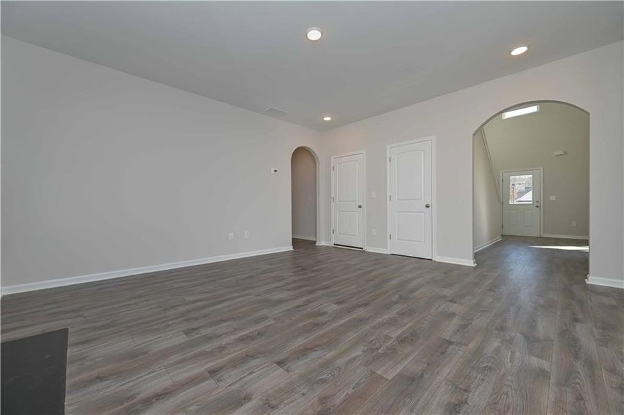 Spacious, unfurnished interior of a new home in , Villa Rica (Image 12). Spacious, unfurnished interior of a new home in , Villa Rica (Image 12).