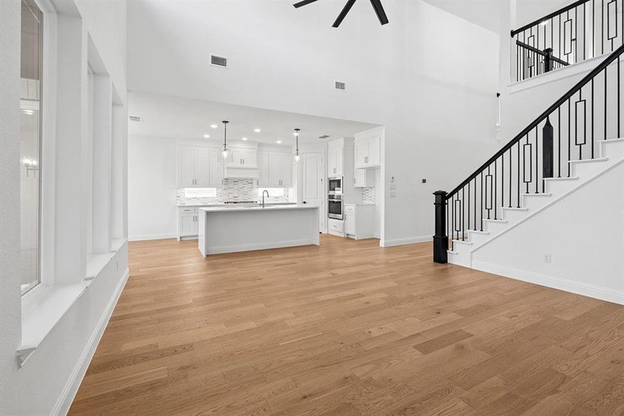 Spacious, unfurnished interior of a new home in Impression 55s, Frisco (Image 4).