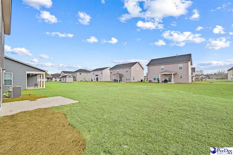Exterior details and patio area of a home in The Grove, Florence (Image 4).