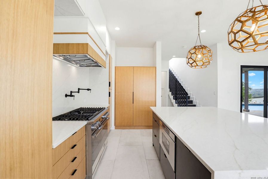 Furnished interior view inside a new home in , San Antonio (Image 14).