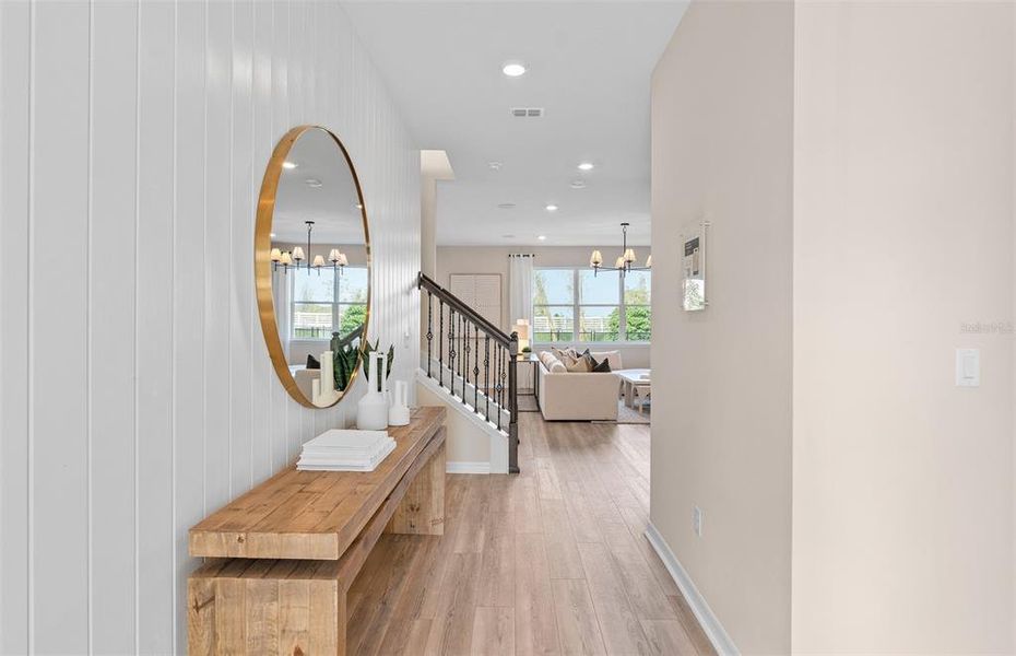 Furnished interior view inside a new home in Winding Meadows, Apopka (Image 6).