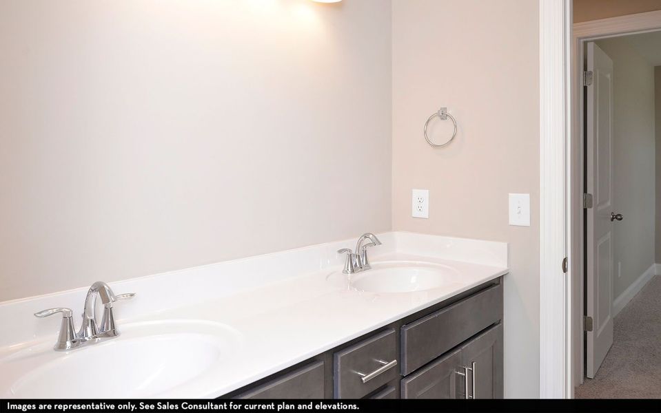 Furnished interior view inside a new home in The Retreat at Norman Farm, Hendersonville (Image 8).