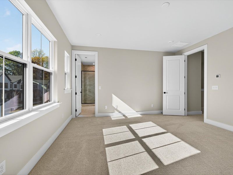 Spacious, unfurnished interior of a new home in Seven Oaks, Belmont (Image 19). Spacious, unfurnished interior of a new home in Seven Oaks, Belmont (Image 19).
