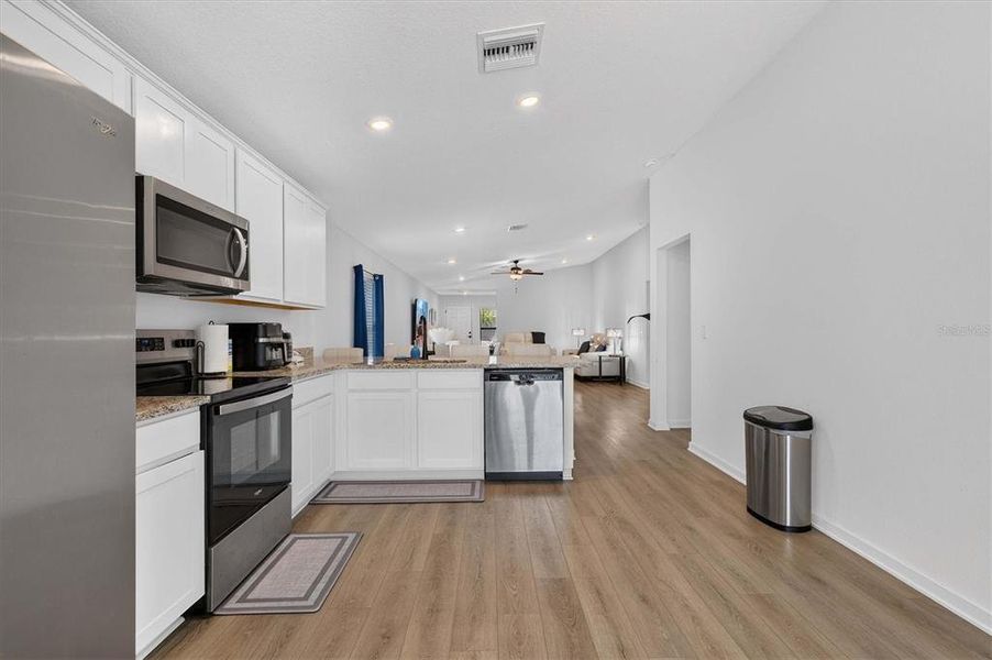 Furnished interior view inside a new home in , Tampa (Image 33).