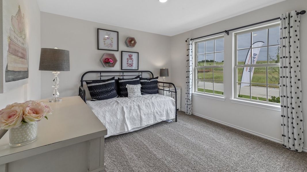 Furnished interior view inside a new home in Crane Crossing, Crandall (Image 18).