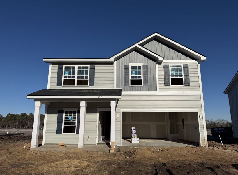 In-progress construction of a new home in Grand Reserve, Hinesville, GA (Image 6).
