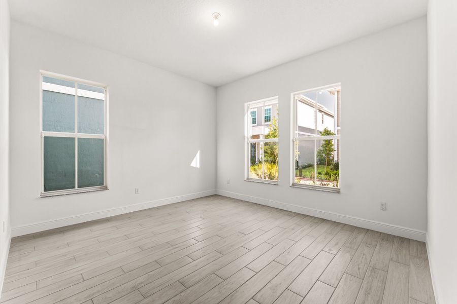 Representative unfurnished interior of a home built from the Marigold by Mattamy Homes in Newfield, Palm City (Image 20).