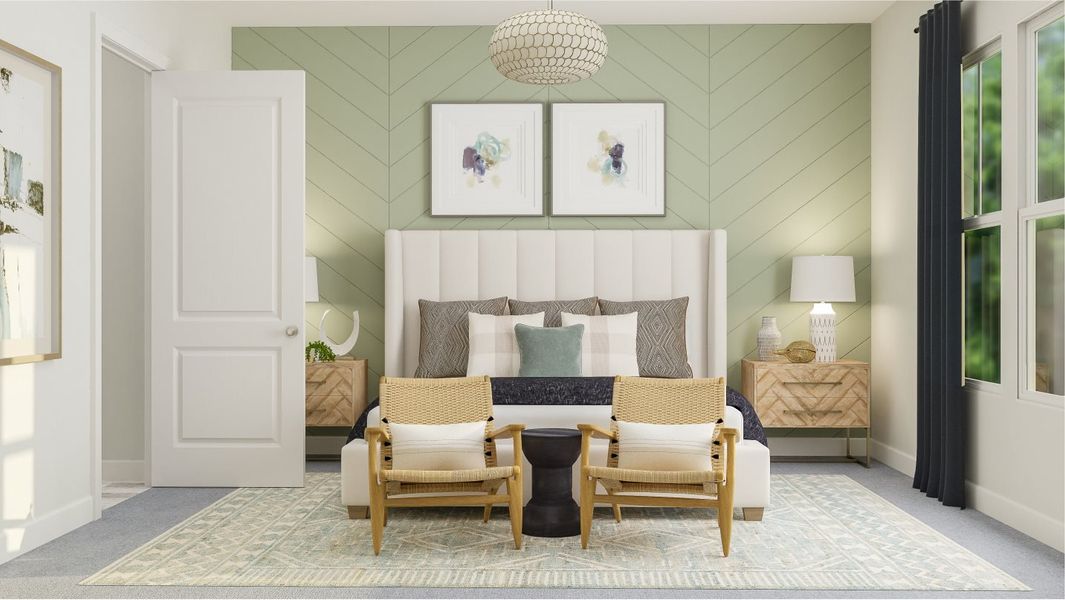 Magnolia plan owner's suite