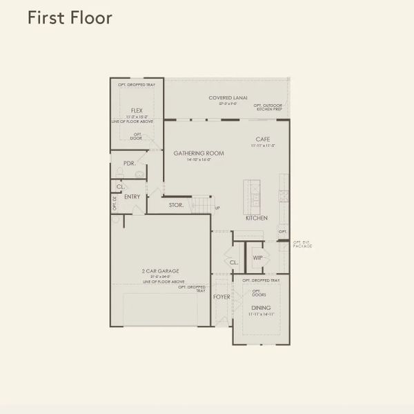 2D floor plan layout of this home in Amherst, McDonough, GA (Image 3).