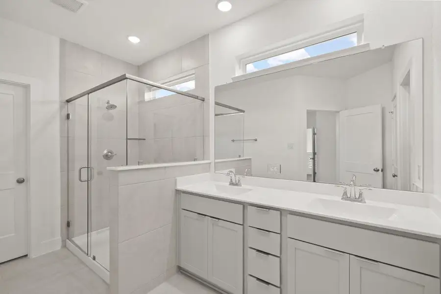 Furnished interior view inside a new home in Elyson, Katy (Image 6). Furnished interior view inside a new home in Elyson, Katy (Image 6).