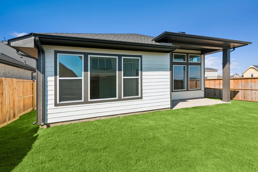 Exterior details and patio area of a home in Jubilee, Hockley (Image 3). Exterior details and patio area of a home in Jubilee, Hockley (Image 3).