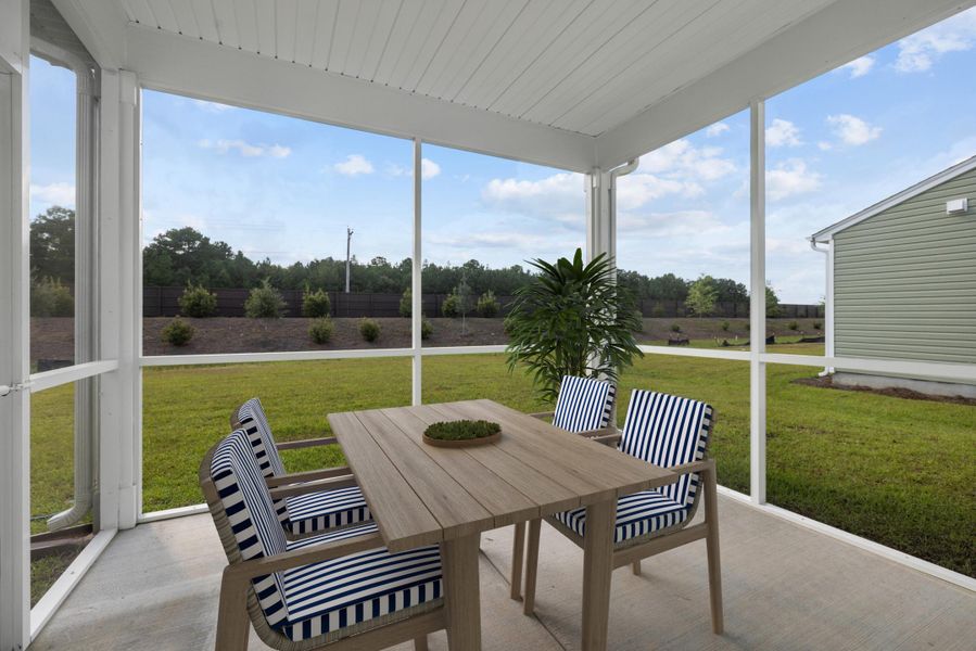 Furnished interior view inside a new home in The Groves of Berkeley, Moncks Corner (Image 3).