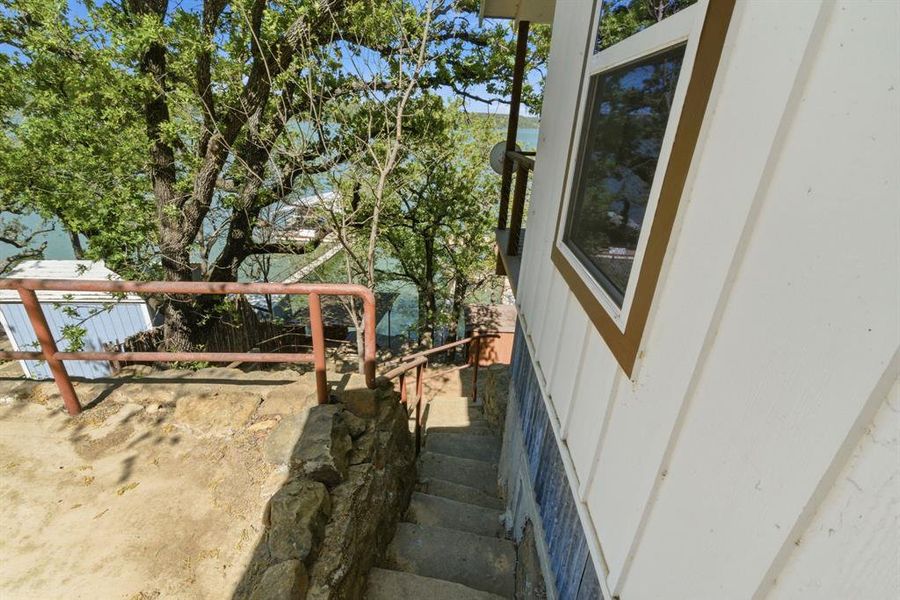 Exterior details and patio area of a home in , Gordon (Image 19).