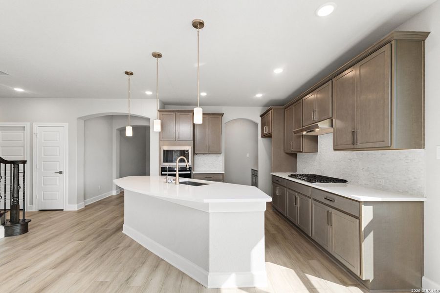 Furnished interior view inside a new home in , Castroville (Image 5).