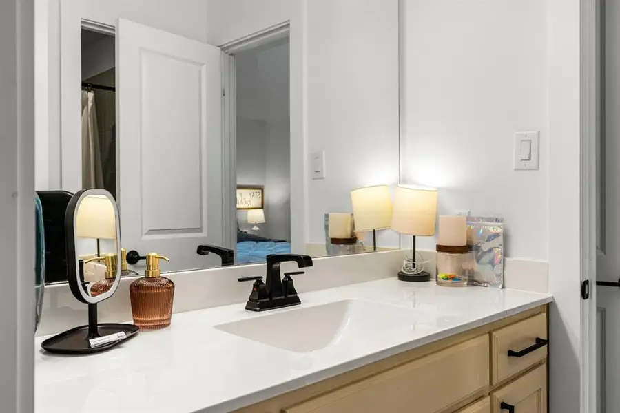 Furnished interior view inside a new home in Grayhawk Addition, Forney (Image 7).