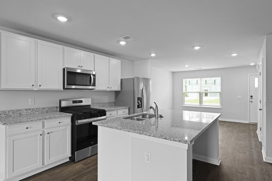 Furnished interior view inside a new home in , Summerville (Image 7). Furnished interior view inside a new home in , Summerville (Image 7).