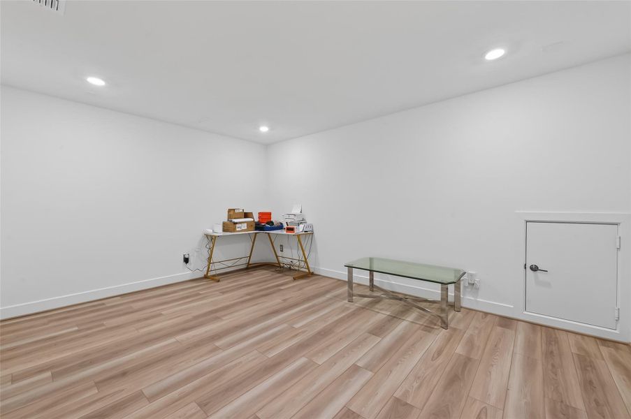 Furnished interior view inside a new home in Avalon at Cypress, Cypress (Image 6).