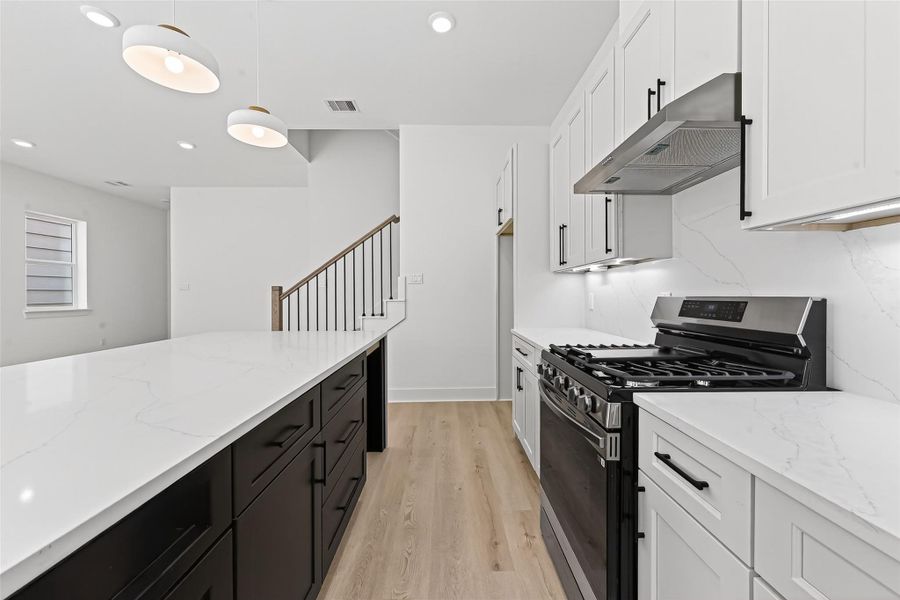 Furnished interior view inside a new home in , Houston (Image 13).