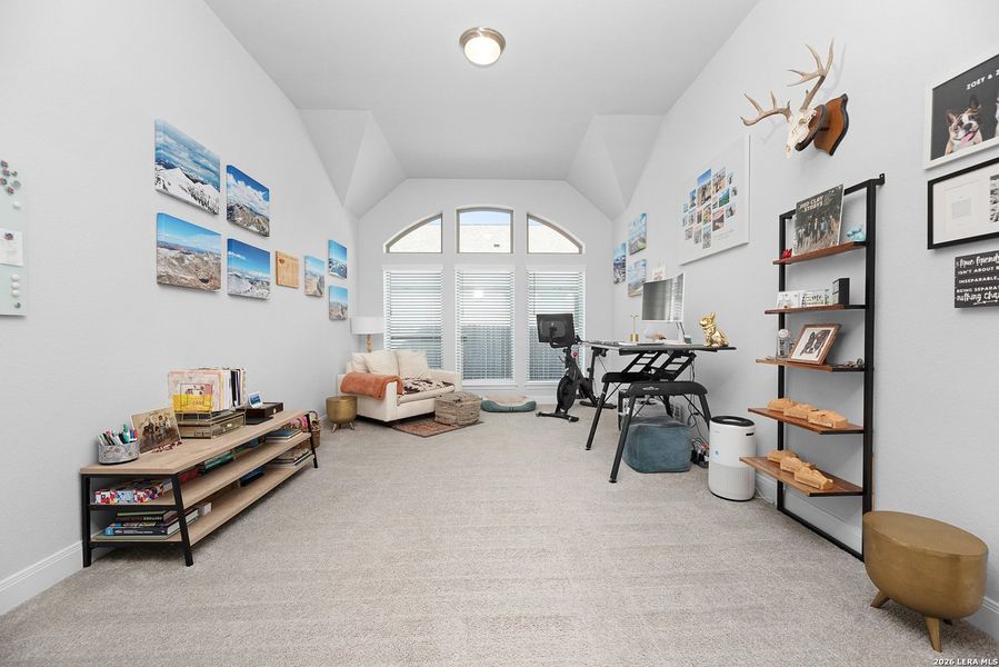 Furnished interior view inside a new home in Meadows of Mill Creek, Seguin (Image 6).