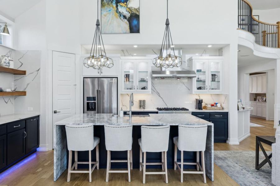Furnished interior view inside a new home in South Pointe, Mansfield (Image 11). Furnished interior view inside a new home in South Pointe, Mansfield (Image 11).