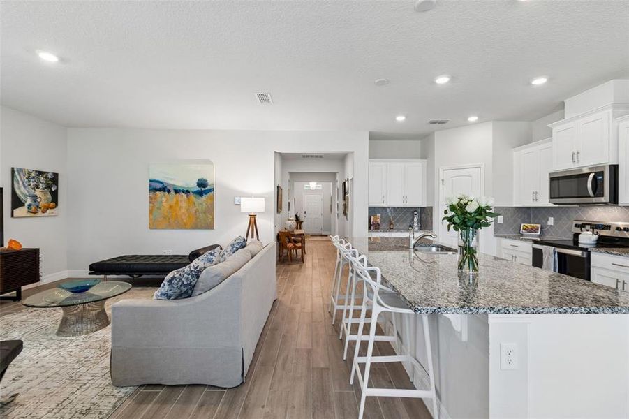 Furnished interior view inside a new home in , Winter Garden (Image 66). Furnished interior view inside a new home in , Winter Garden (Image 66).