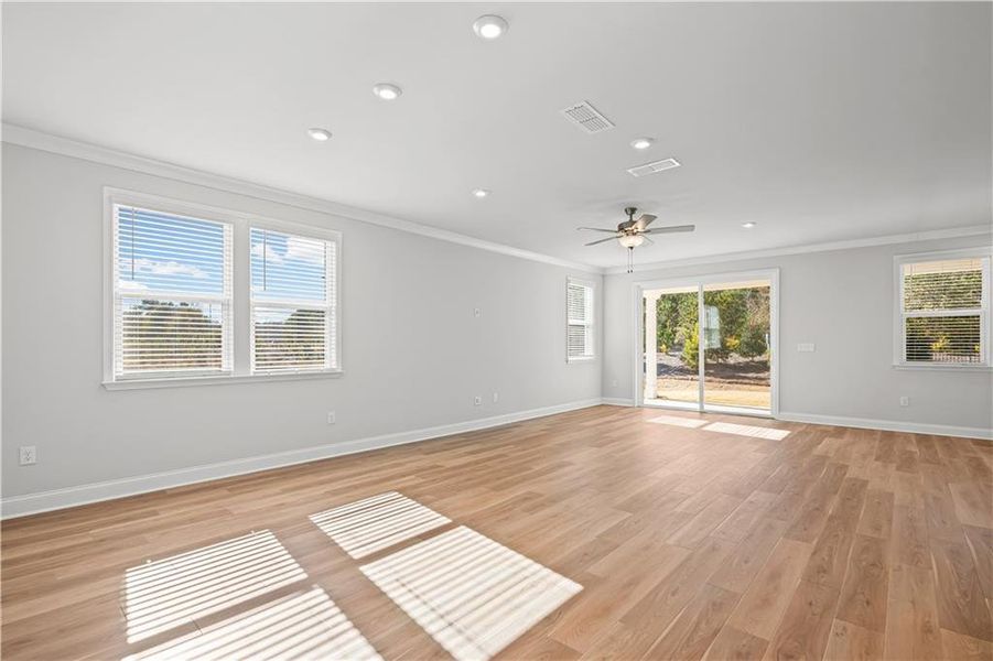 Spacious, unfurnished interior of a new home in Overland, Locust Grove (Image 26).