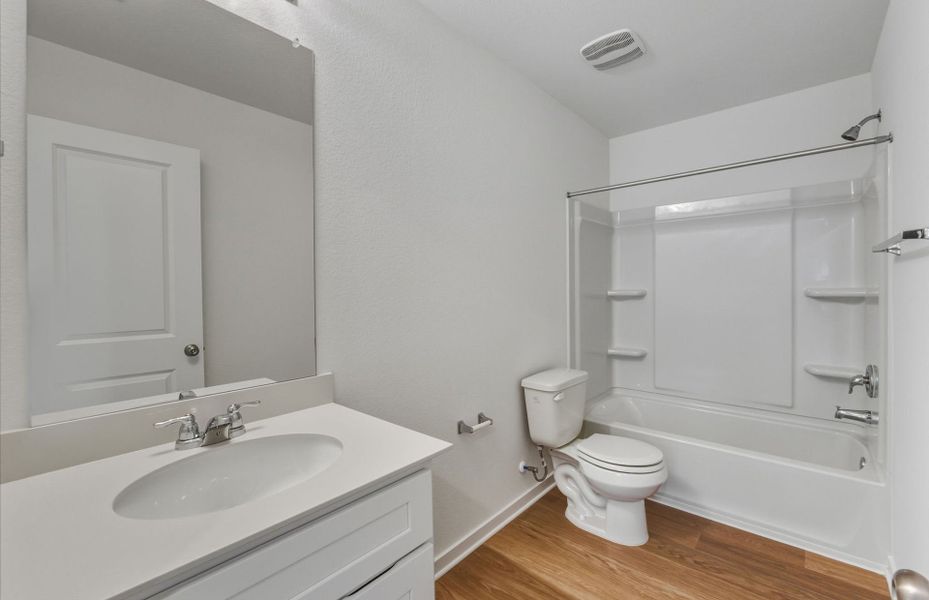 Furnished interior view inside a new home in Cameron Place, Austin (Image 5).