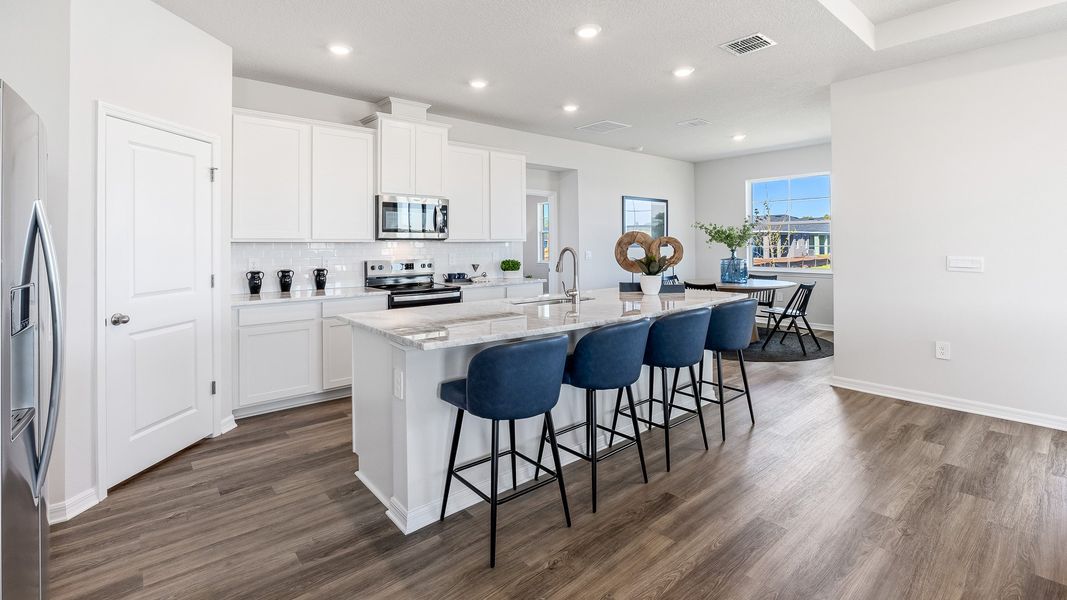 Representative furnished interior of a home built from the Camden by D.R. Horton in Solera at Lakewood Ranch, Lakewood Ranch (Image 9).