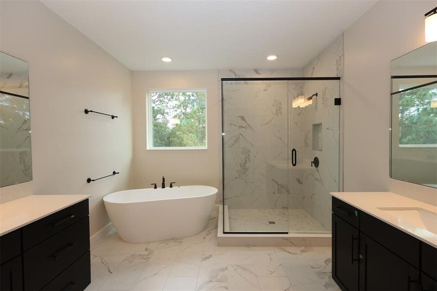 Furnished interior view inside a new home in Eden at Crossprairie, St. Cloud (Image 7).