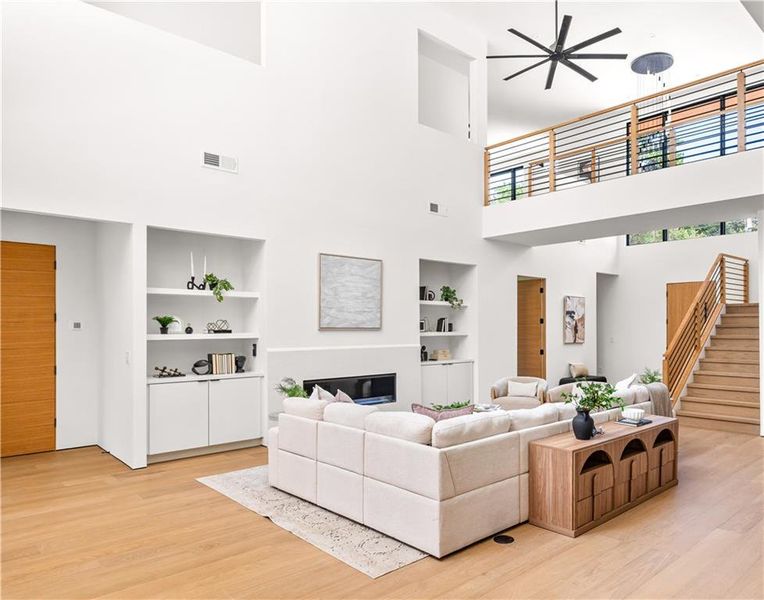 Furnished interior view inside a new home in , Decatur (Image 11).
