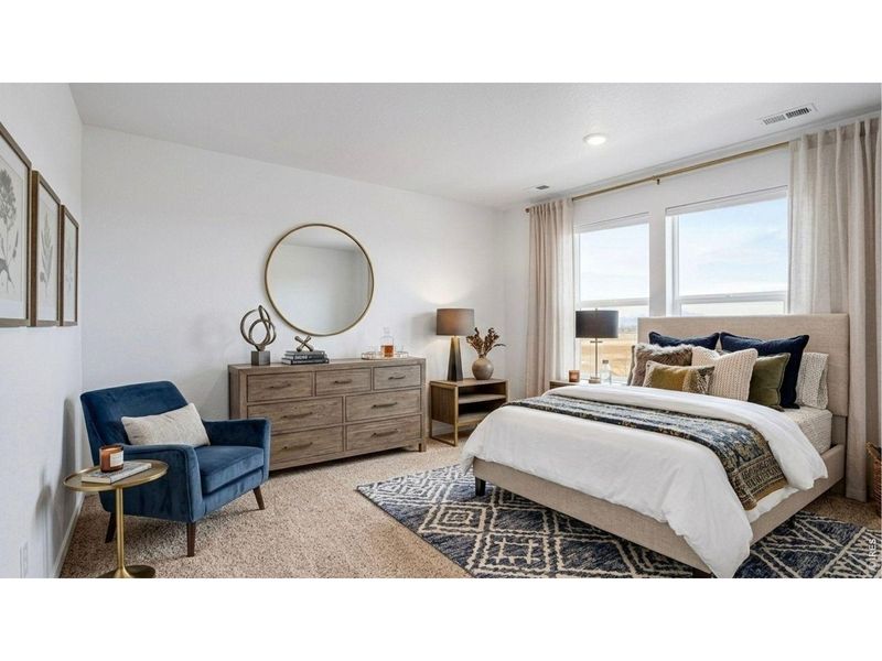 Furnished interior view inside a new home in Tailholt, Severance (Image 11).