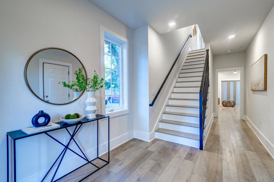 Furnished interior view inside a new home in Walk at Park Circle, North Charleston (Image 4).