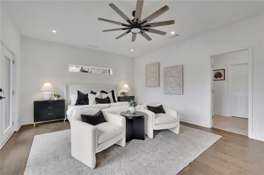 Furnished interior view inside a new home in , Buford (Image 33). Furnished interior view inside a new home in , Buford (Image 33).