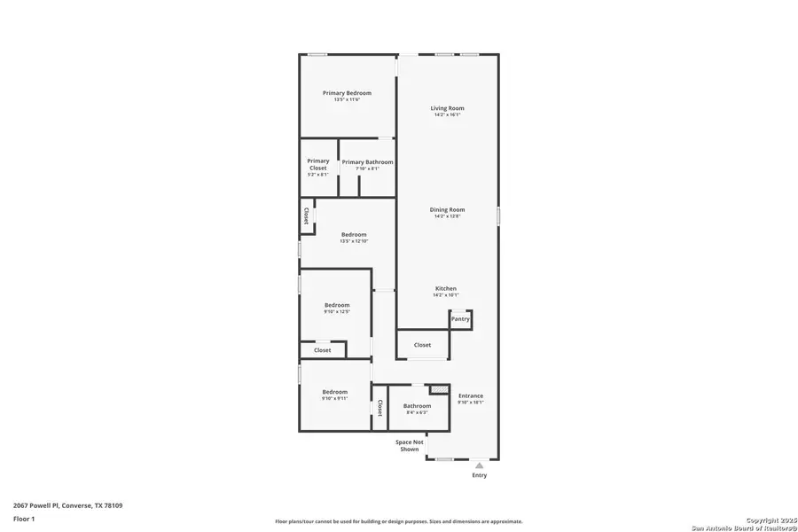 2D floor plan layout of this home in Randolph Crossing: Cottage Collection, Converse, TX (Image 3). 2D floor plan layout of this home in Randolph Crossing: Cottage Collection, Converse, TX (Image 3).
