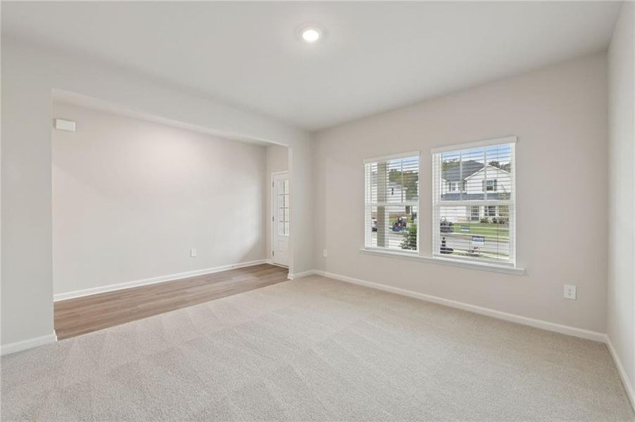Spacious, unfurnished interior of a new home in Preserve at Mountain Creek, Pendergrass (Image 38). Spacious, unfurnished interior of a new home in Preserve at Mountain Creek, Pendergrass (Image 38).