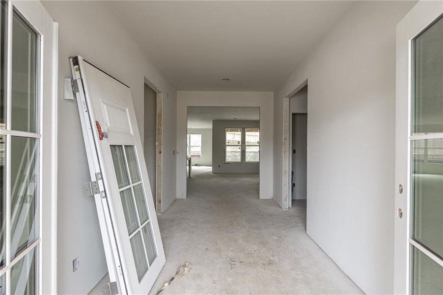 In-progress construction of a new home in , Buford, GA (Image 13).