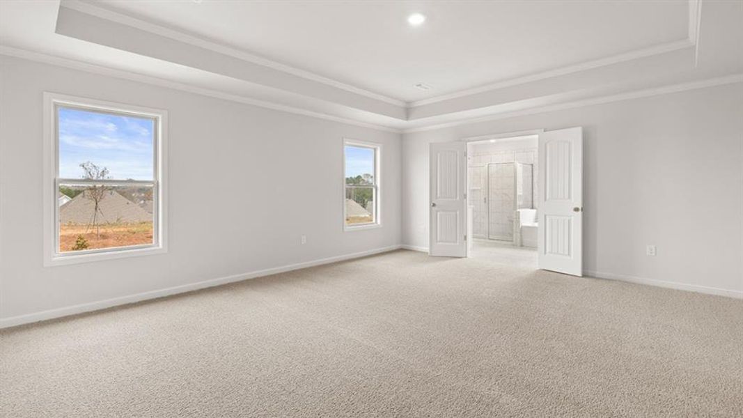 Spacious, unfurnished interior of a new home in Thalley Creek Estates, Cumming (Image 18).