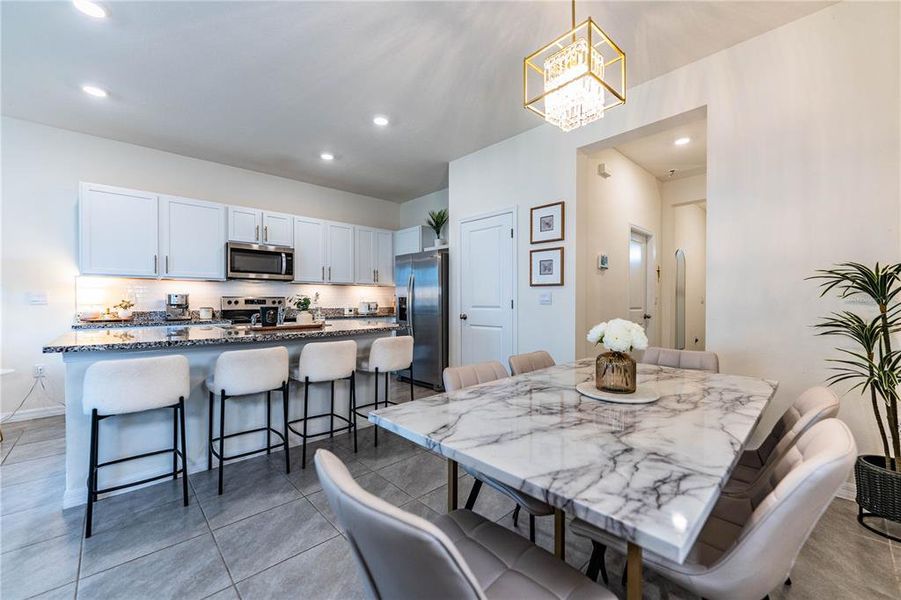 Furnished interior view inside a new home in , Plant City (Image 41).