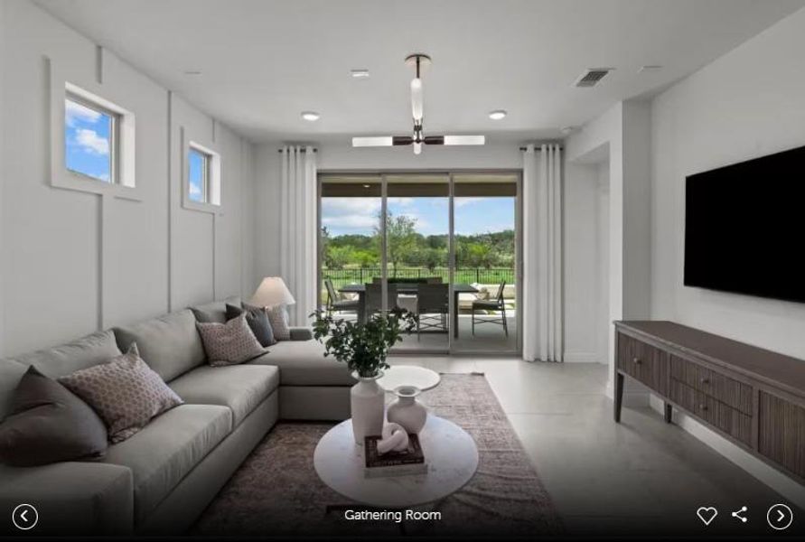 Interior photos- Photo of Del Webb model home with same floor plan, not of actual home listed.