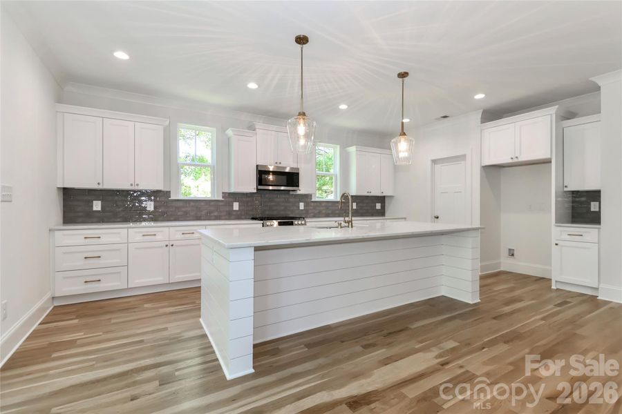 Furnished interior view inside a new home in , Statesville (Image 6).