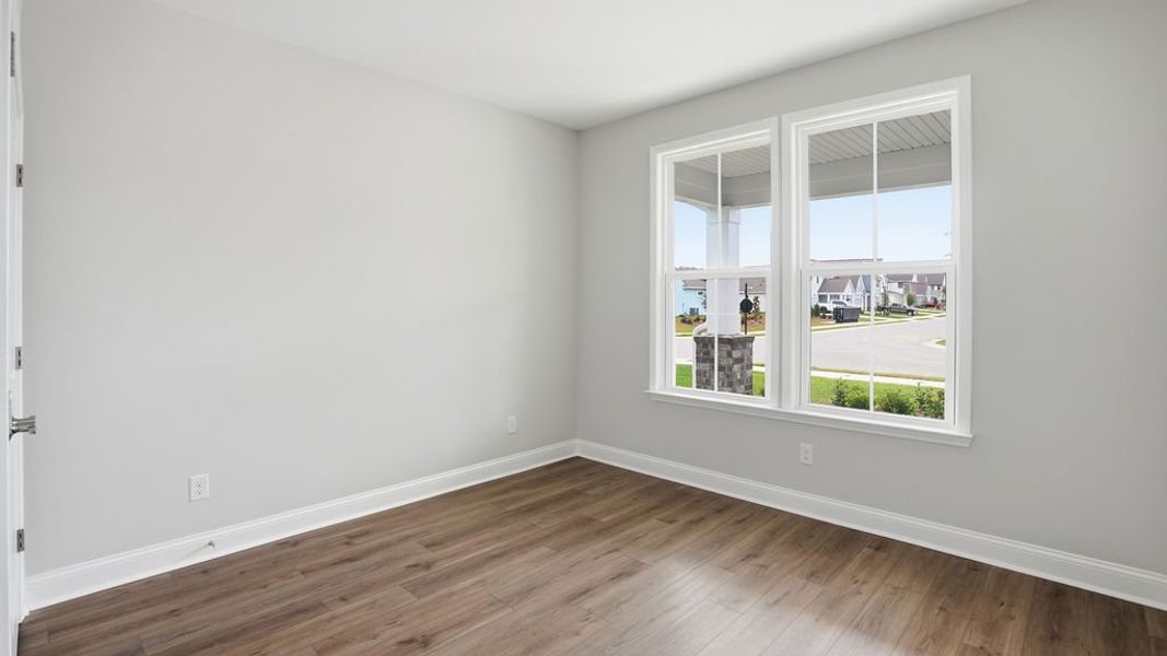 Spacious, unfurnished interior of a new home in Midpoint at New Riverside, Bluffton (Image 28).