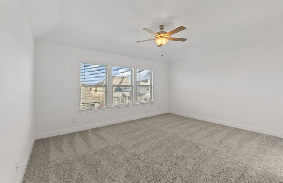 Spacious, unfurnished interior of a new home in Santa Rita Ranch, Liberty Hill (Image 45). Spacious, unfurnished interior of a new home in Santa Rita Ranch, Liberty Hill (Image 45).
