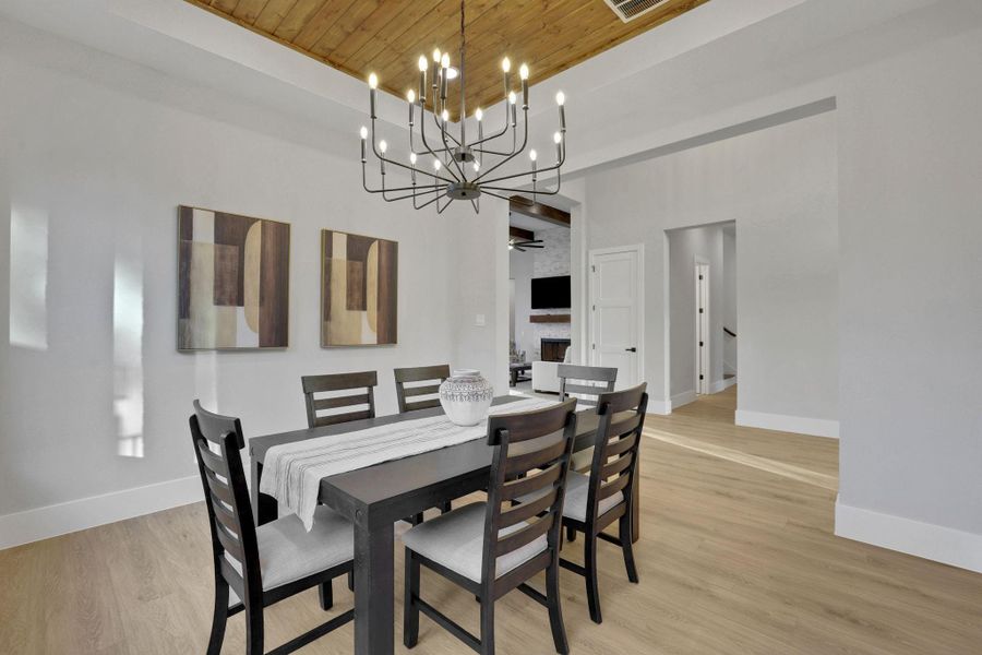 Furnished interior view inside a new home in , Montgomery (Image 11).