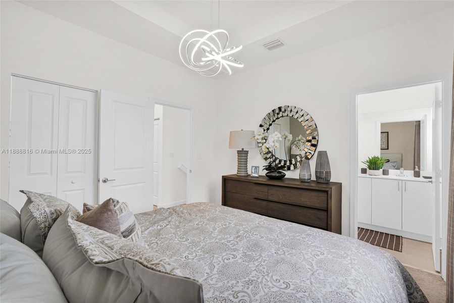 Furnished interior view inside a new home in , Homestead (Image 3).