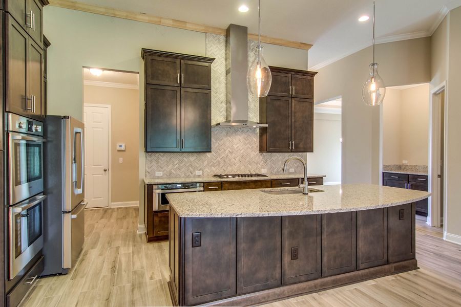 Representative furnished interior of a home built from the Lena by Riverside Homes in Hidden Creek at SilverLeaf 70' Series, St. Augustine (Image 10).
