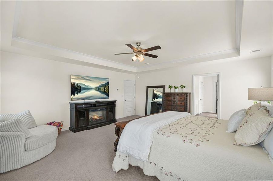 Furnished interior view inside a new home in Independence, Loganville (Image 37).