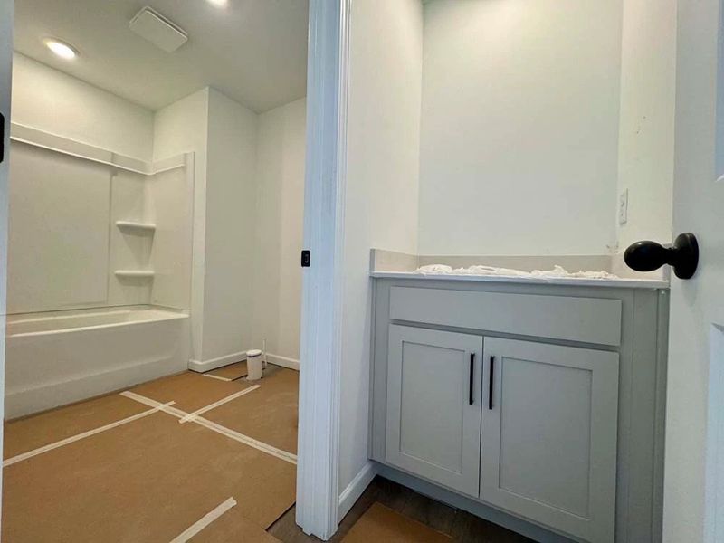 Bathroom Two Construction Progress