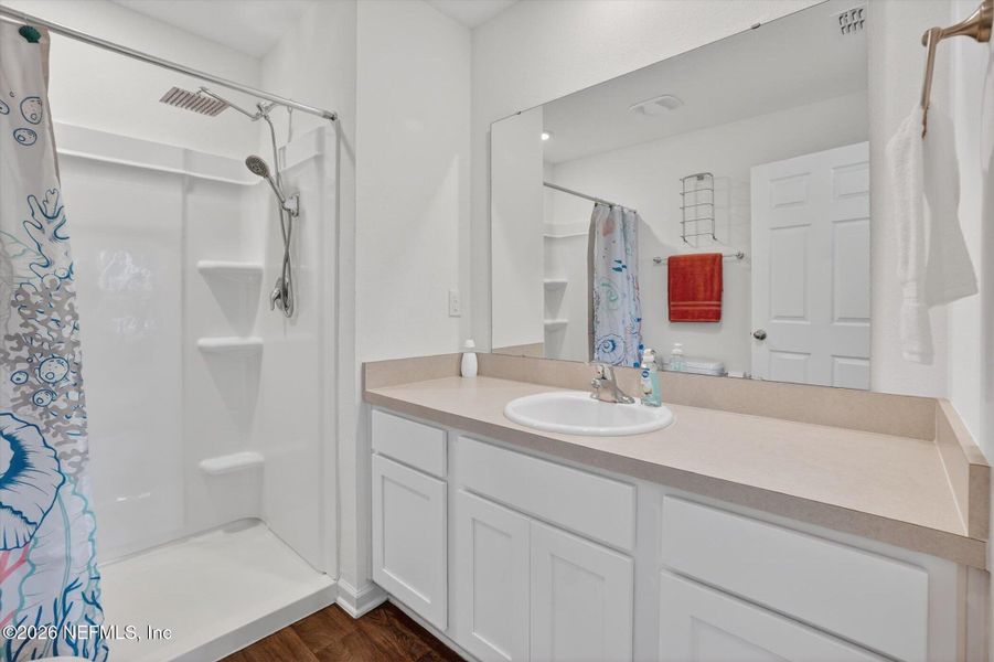 Furnished interior view inside a new home in Ravenswood Village, St. Augustine (Image 15).
