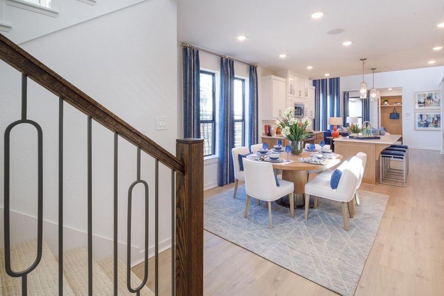 Furnished interior view inside a new home in Indigo, Richmond (Image 5).