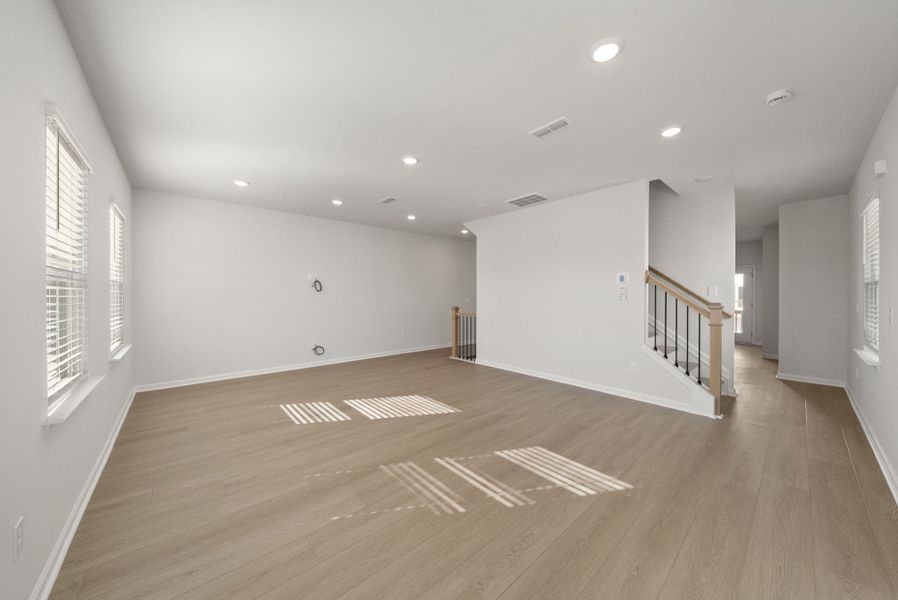 Spacious, unfurnished interior of a new home in Huxley, Apex (Image 21).